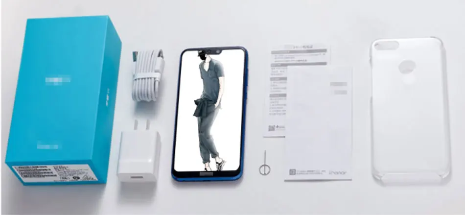 Совершенно мобильный телефон Honor 9i 5,8" смартфон 4 Гб ОЗУ 128 Гб ПЗУ Kirin 659 Deca Core Распознавание отпечатков пальцев на весь экран