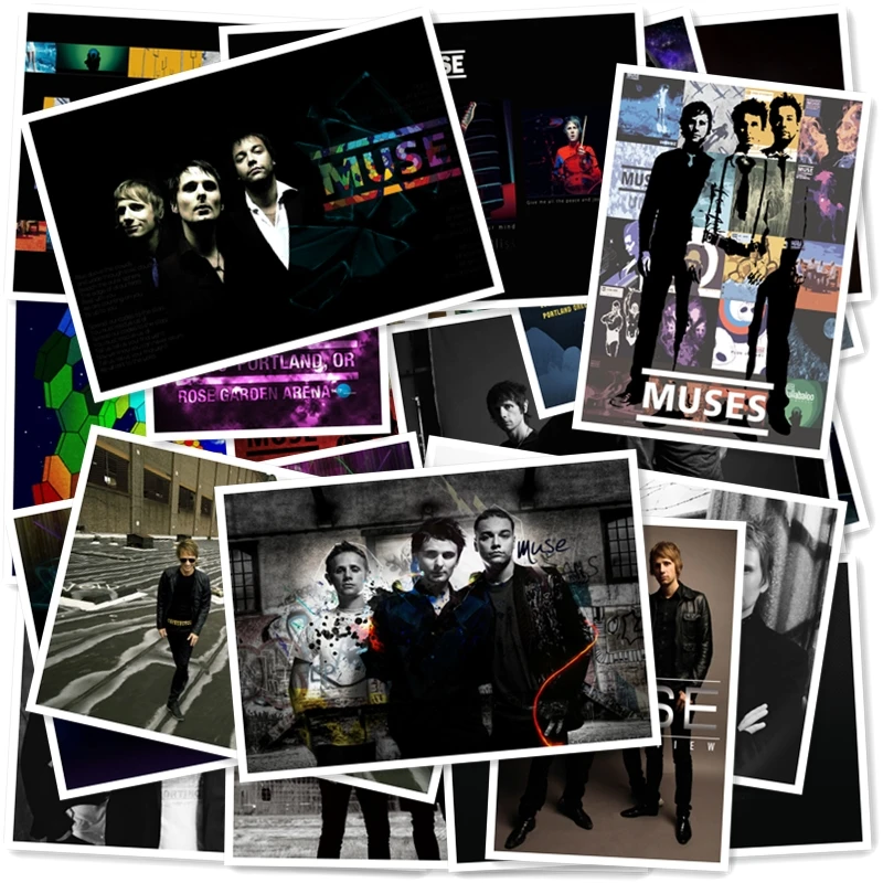 C1-16# Muse классический ремешок для часов серии стикер 20/шт ПВХ ноутбук коллекция подарок домашний декор холодильник Стайлинг смешанные наклейки s