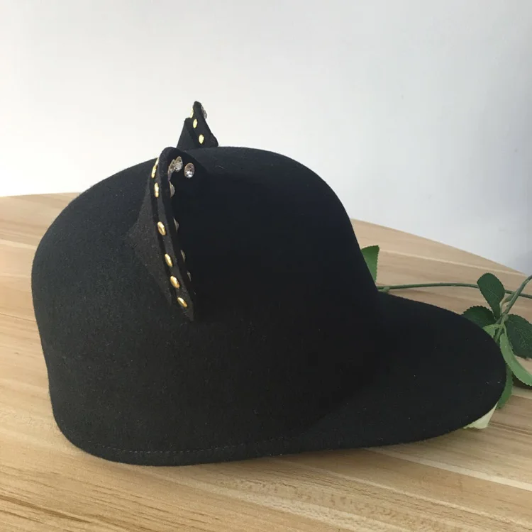 Han edition of the new cute cat ear cloth бейсболка с заклепками для мужчин и женщин|baseball hat|cap baseballthe