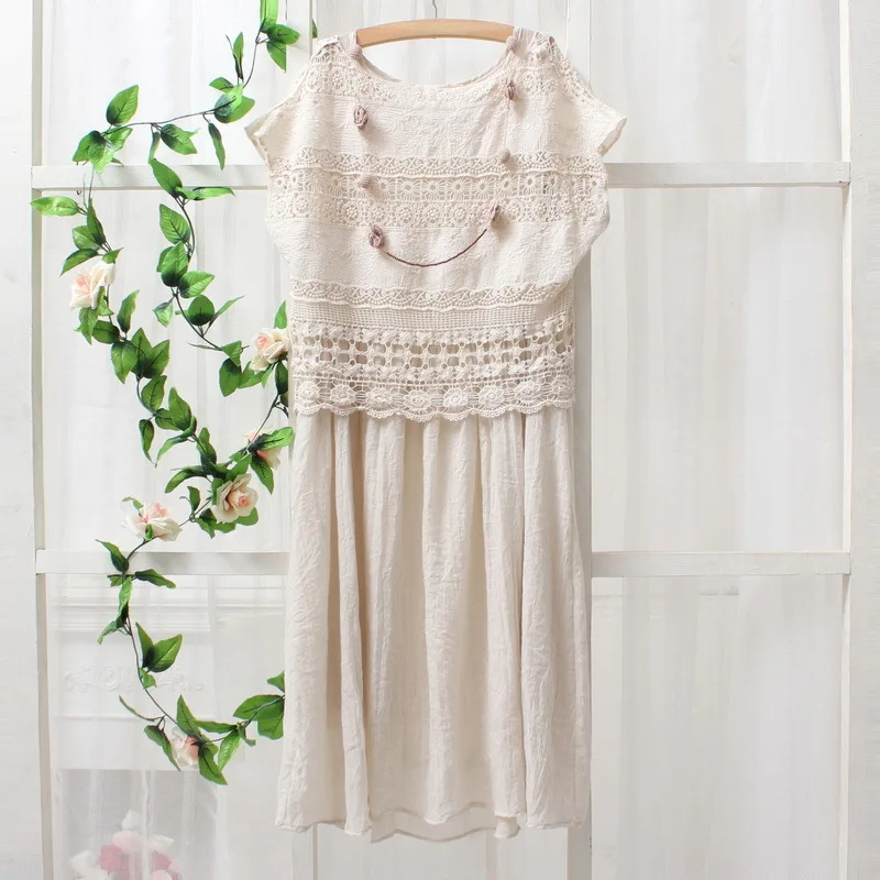 Женское платье туника из двух предметов свободная богемная одежда винтажный