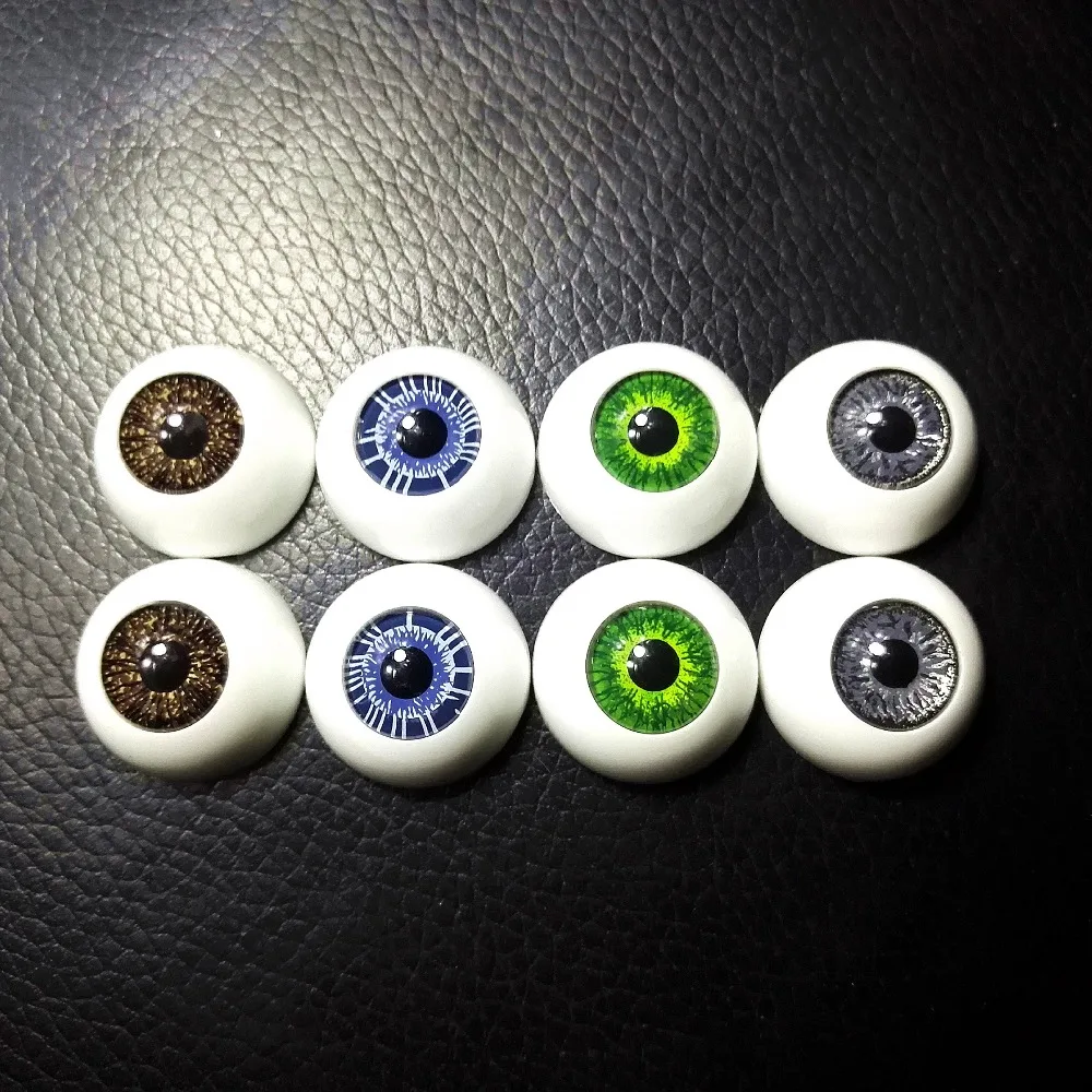 Глаза наполовину круглые 80 шт. (40 пар) 20 мм 4 цвета|safety eyes|safety eyes for toysdoll |