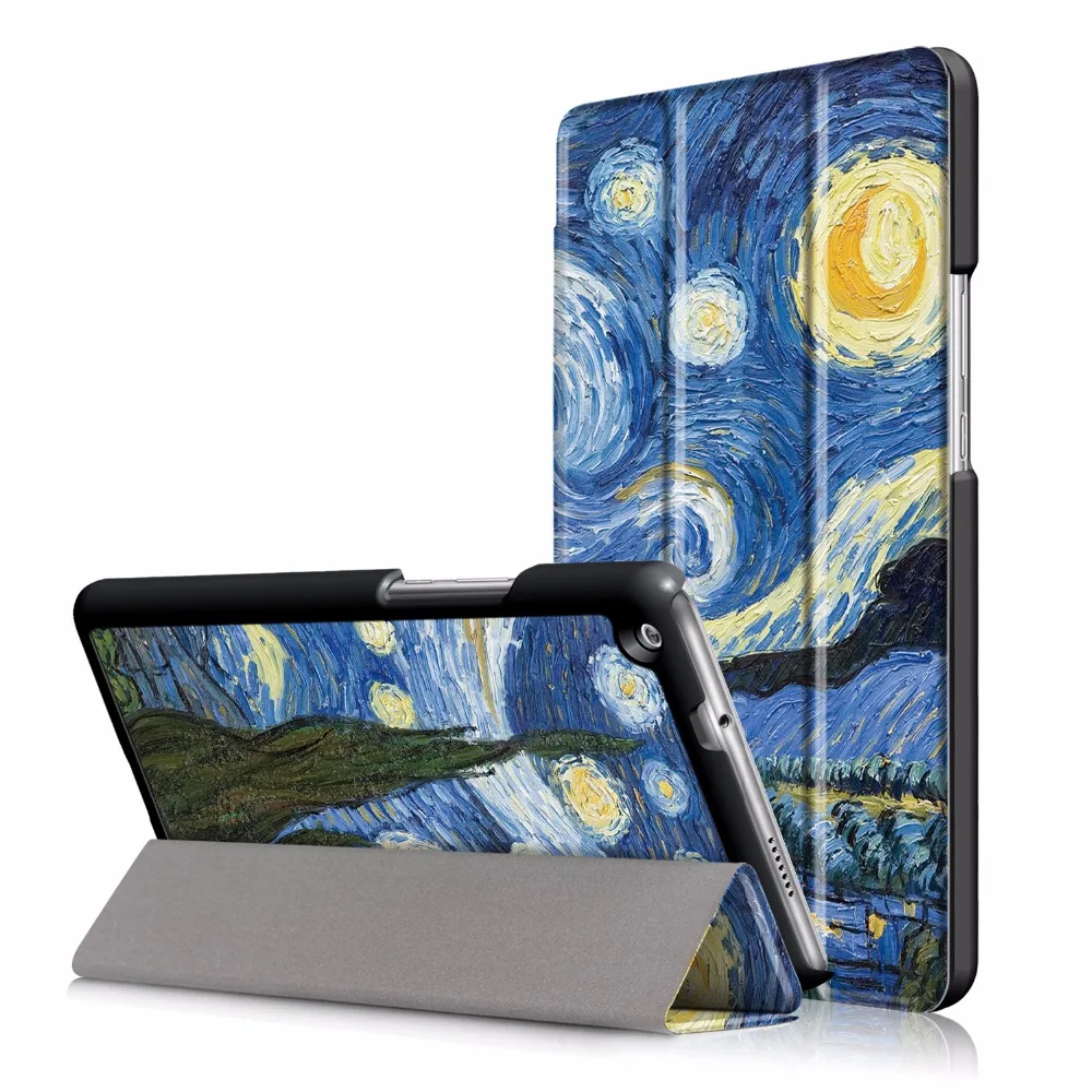Чехол книжка с подставкой для Huawei Mediapad M3 Youth Lite защитный чехол планшета 8 5 дюймов