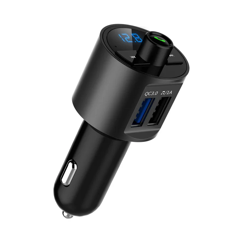 BT56 громкой связи Bluetooth Car Kit FM Беспроводной A2DP Автомобильный MP3 плеер TF карты/U