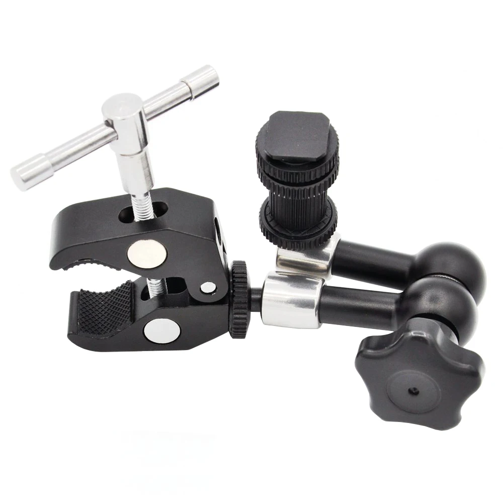 Нержавеющая сталь 7 дюймов Волшебная Рука универсальная рука большой краб зажим