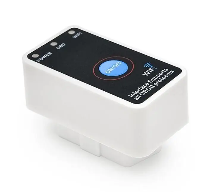 ELM327 Wi-Fi OBD2 считыватель кодов автоматический сканер диагностический инструмент работа на смартфоне Android IOS приложение автомобильный OBD компьютерный сканер