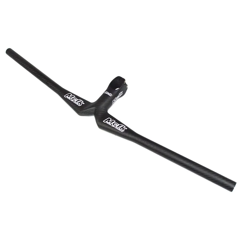 MCFK 3K углеродный руль MTB велосипед Интегрированный с стержнем 620/640/660/680/ 700 мм * 70/80/