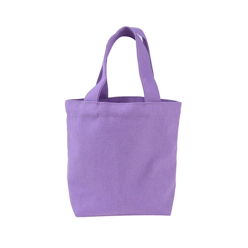 purple Парусиновая сумка для покупок, сумка-шоппер, Пляжная, 1X портативная женская сумка для девочек - Цвет: purple