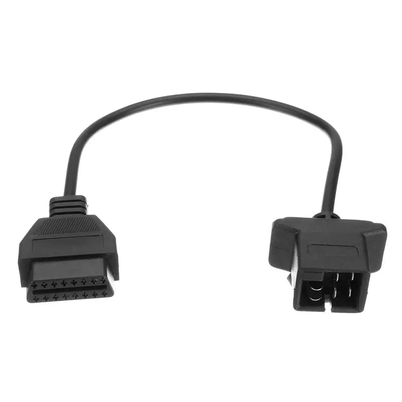 Коннектор OBD/OBD2 для Chrysler 6 Pin OBD к OBD2 проверка адаптера двигателя считыватель кодов