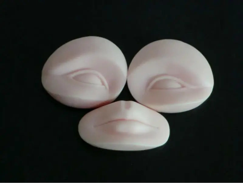 5 комплектов Перманентный макияж тренировка бровей и губ 3D по замене кожи 2 глаз 1