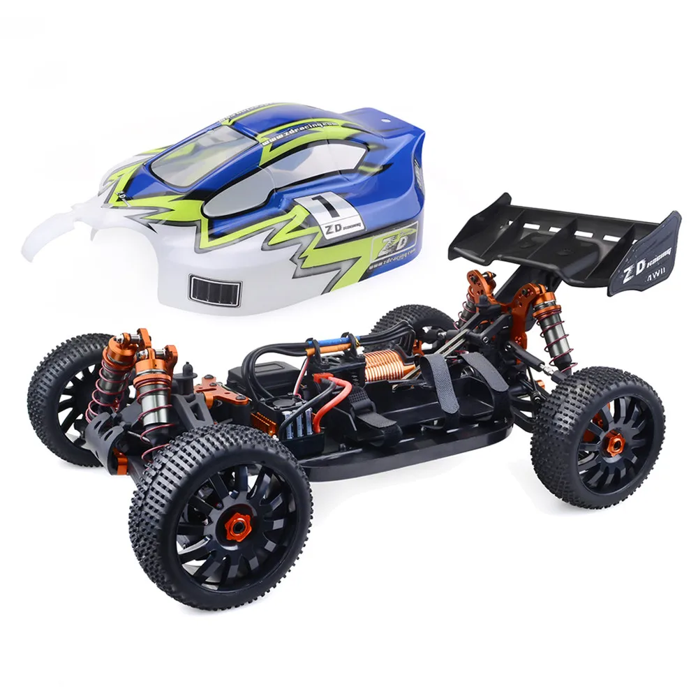 ZD Racing 9020-V3 1/8 4WD 70 км/ч высокая скорость Багги дистанционное управление автомобили 120A ESC 4274 бесщеточный двигатель RC автомобиль