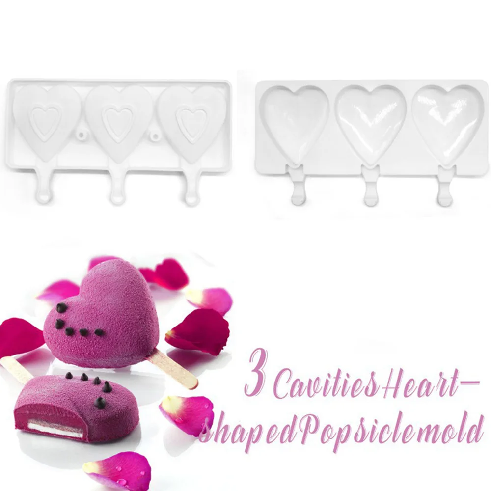 Форма для мороженого с полостью 4/8 силиконовые толстые материалы формы сделай