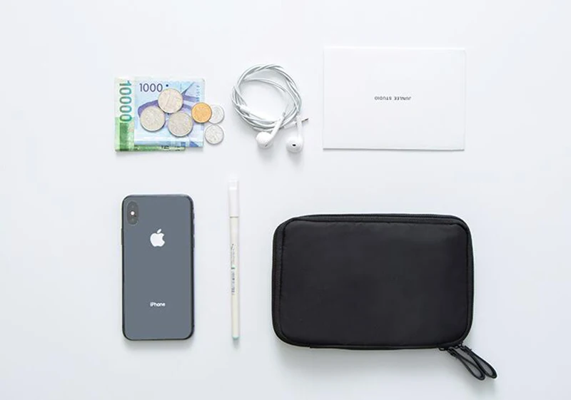 Нейлон Водонепроницаемый держатель для карт Travel Organizer большой Обложка для паспорта Портативный бумажник Бизнес кредитных карт кошелек сумка