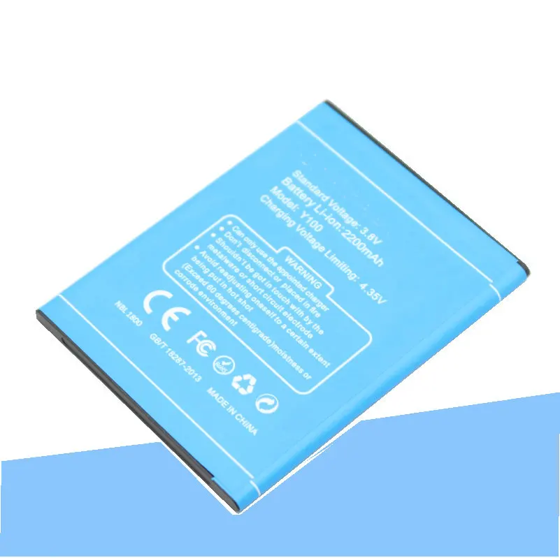 ISkyamS 1x 2200 мАч Высококачественная сменная батарея Для Doogee Y 100 DOOGEE Valencia 2 Y100 Pro