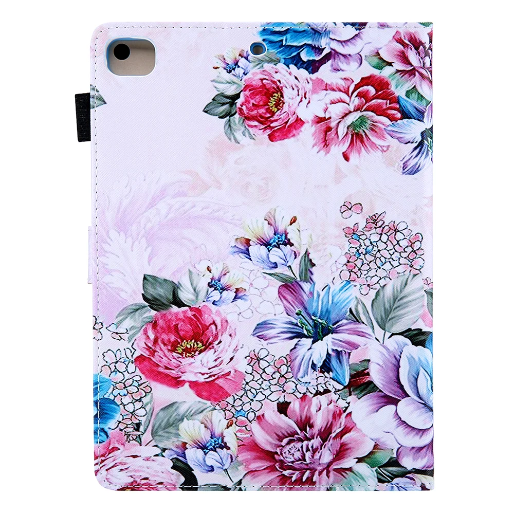 Модная мультяшная стойка чехлы из искусственной кожи чехол для Apple iPad mini 1/2/3 mini 4 mini 5 планшетный чехол крышкой и отделением для карт