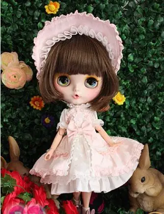 Кукла Blyth шляпа платье для куклы 30 см | Игрушки и хобби