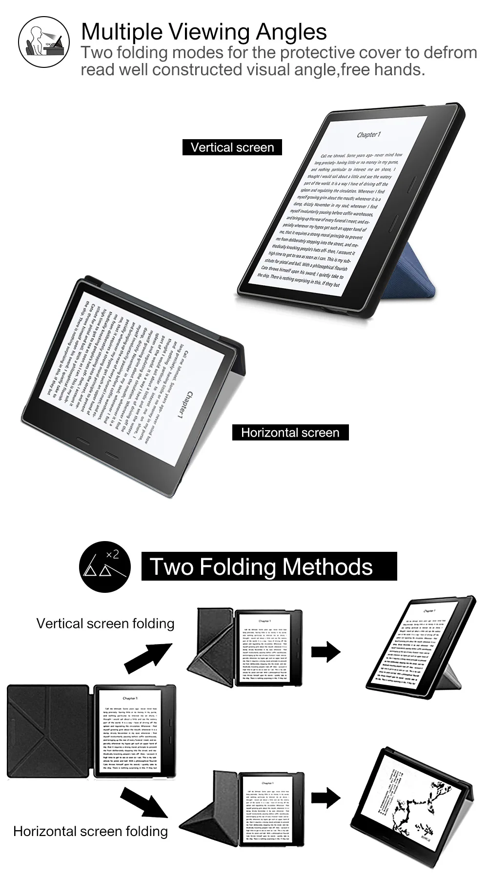 Для Amazon Kindle Oasis Kindle Oasis 3 7,0 E-reader чехол трансформатора для kindel oasis oasis 2 рукава крышка+ подарок