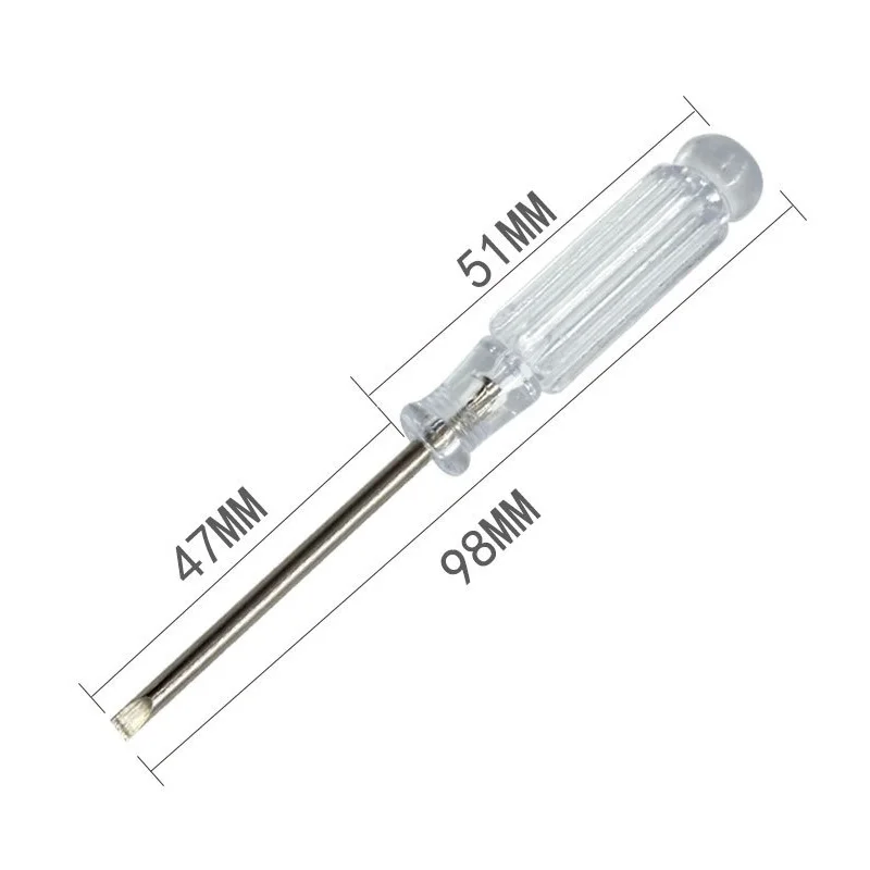 Screwdriver Set 2pcs 3mm Slotted Phillips Carbon Steel Screw Driver Bits Maintenance Repair Tools | Инструменты