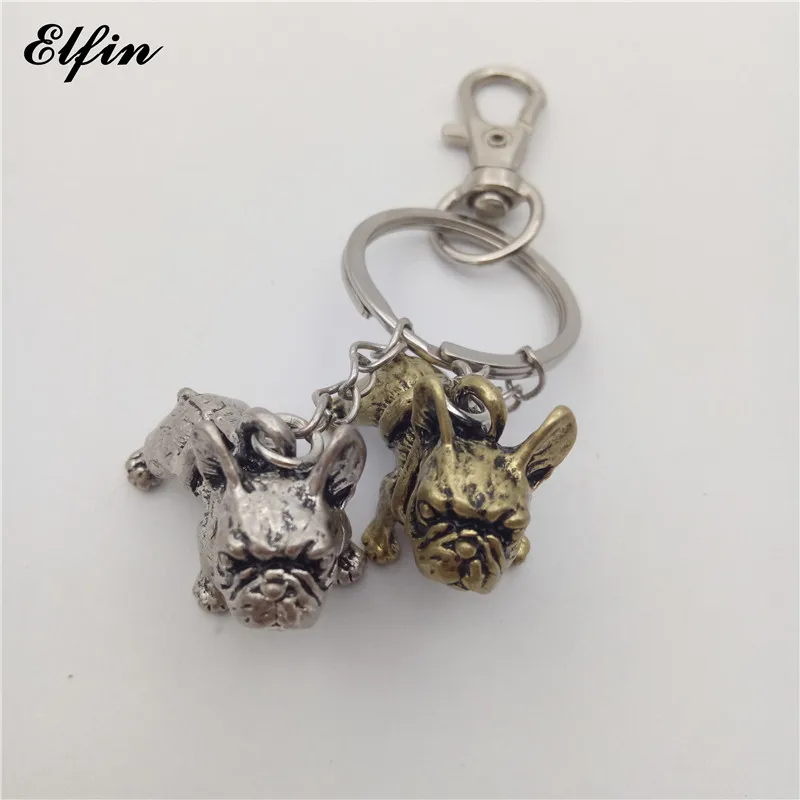 Elfin трендовые французские брелки для бульдога модные украшения животных