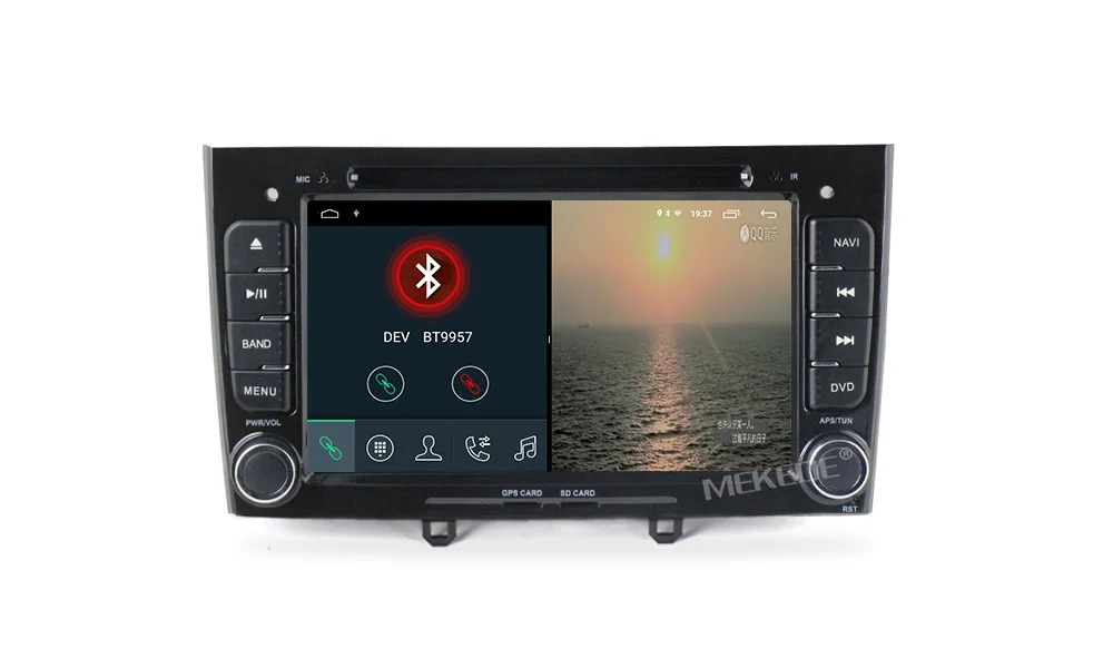 2 ГБ+ 32 ГБ android 9,1 Автомобильный gps dvd-плеер для peugeot 308 2009- с 2 Гб+ 32 Гб wifi BT SWC canbus