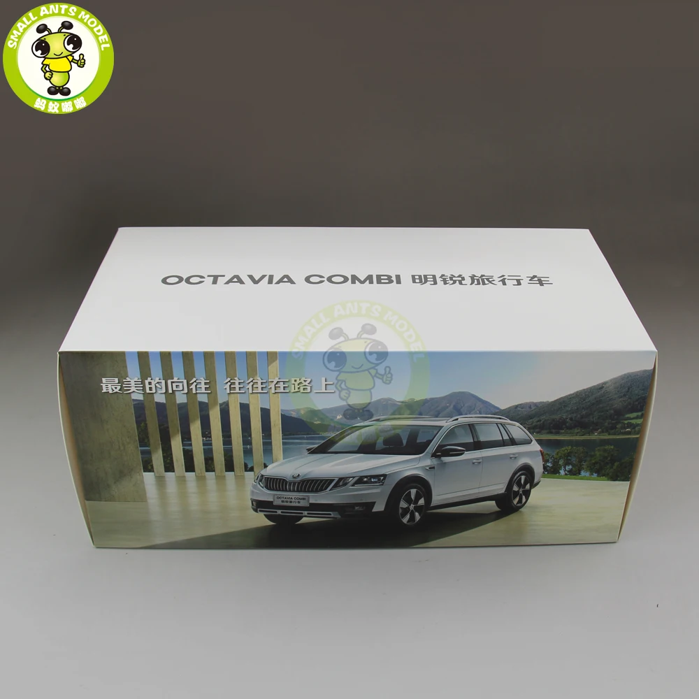 1/18 Octavia Combi Wagon литой под давлением металлический автомобиль модель игрушки День