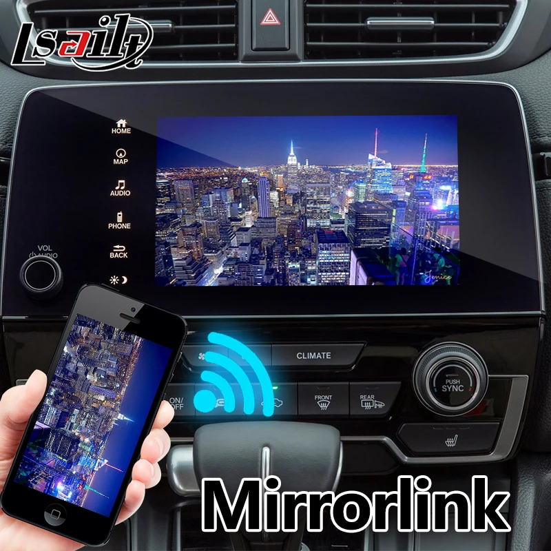 Android / carplay interface box for Honda CR-V CRV RW RT 2016- video mirror link youtube GPS navigation by Lsailt | Автомобили и