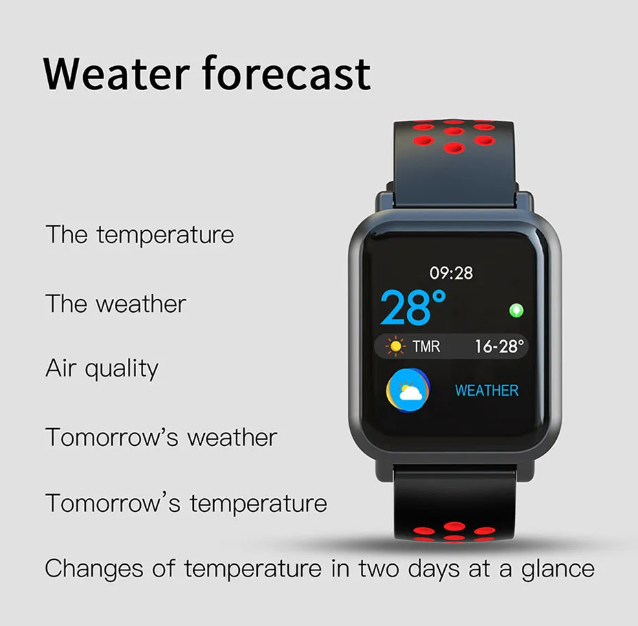 COLMI Smartwatch S9 2.5D экран Gorilla glass кровяное кислородное кровяное давление полями IP68 Водонепроницаемый трекер активности Смарт-часы