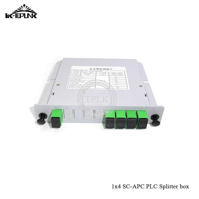 Низкая цена 1*4 SC APC кассета коробка передач для высокочастотной связи по проводам
