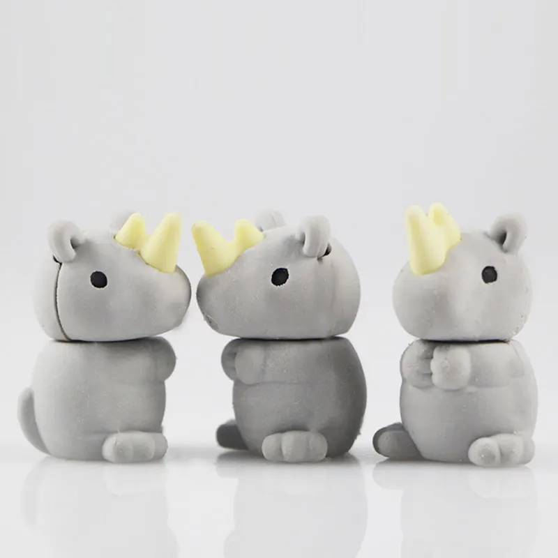 1 симпатичный мультяшный ластик мини для моделирования с единорогом Детские