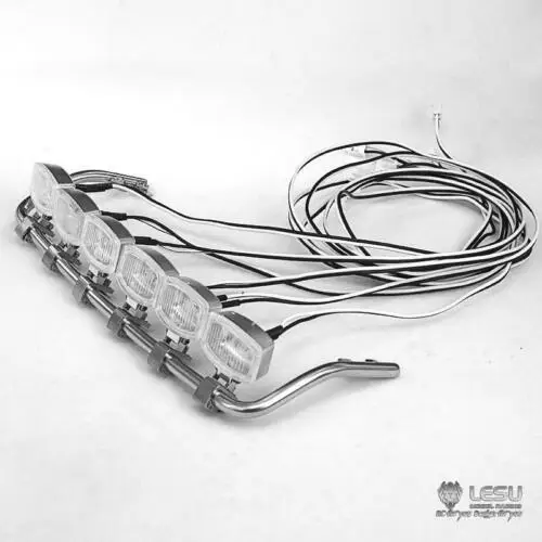 LESU Точечный светильник на крыше 1/14 RC Tamiya MAN tgx26 540 Highline трактор грузовик TH14141 |