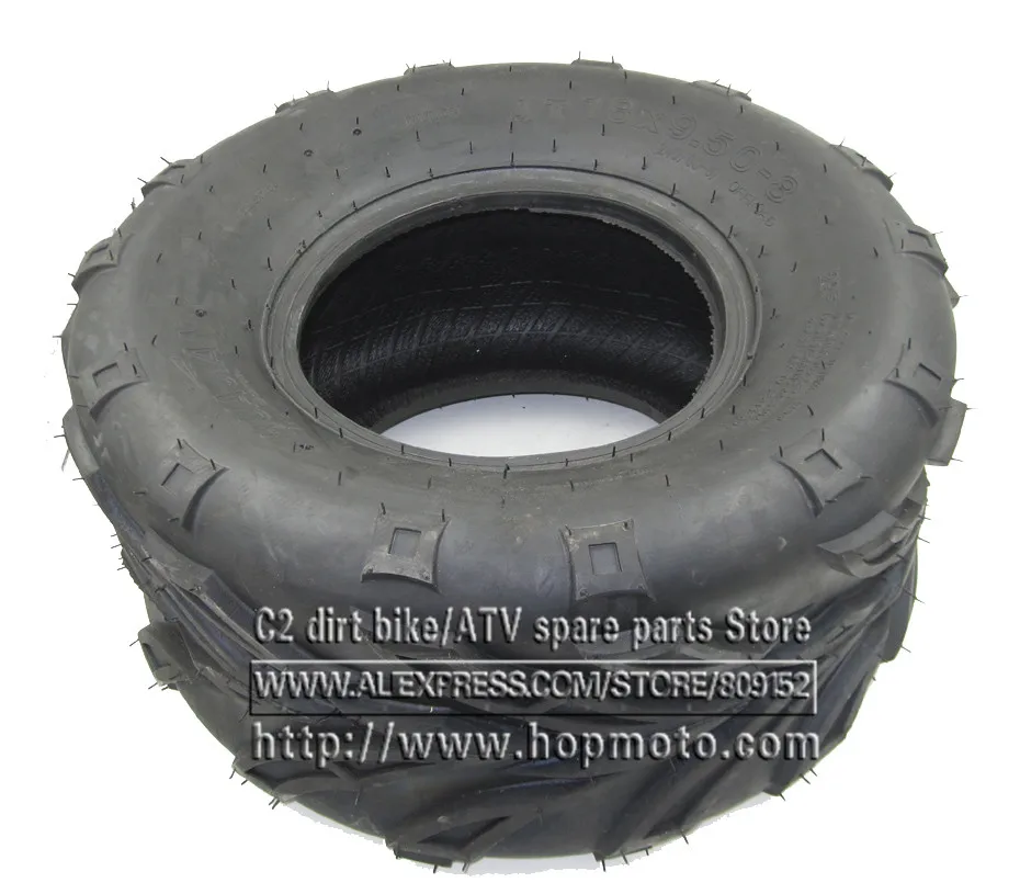 8 дюймов ATV шины 18x9. 50-8 ATV колеса шины мотоцикл подходит для 50cc 70cc 110cc 125cc маленький ATV передние или задние колеса