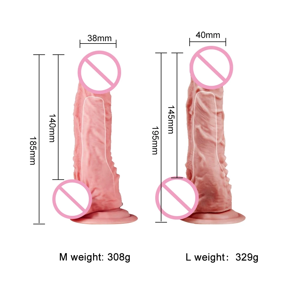 Носимый безопасный огромный фаллоимитатор трусики ремешок на реалистичные секс