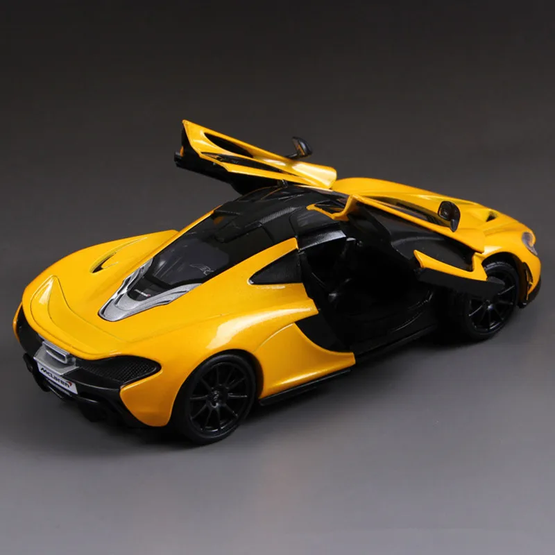 Модели легкосплавных автомобилей 1:24 спортивный автомобиль McLarenP1 с высокой