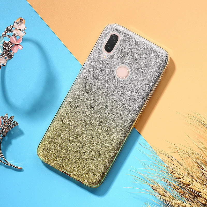 Чехол Einfho для Huawei P20 Lite двухслойный Блестящий Мягкий ТПУ силиконовый чехол |