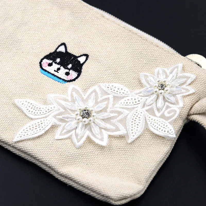 2 шт. кружевные патчи с цветочной вышивкой|Заплатки| |