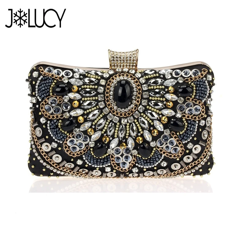 Новый бренд Дизайн мода роскошные бриллианты Цепи Для женщин вечерняя сумочка
