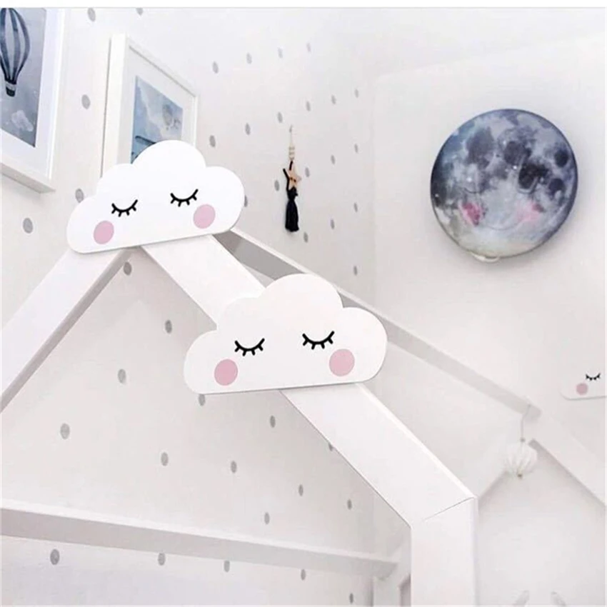 Новинка 2019 23X15CM Kawaii Cloud для украшения стен подвесные мобильные игрушки DIY милые