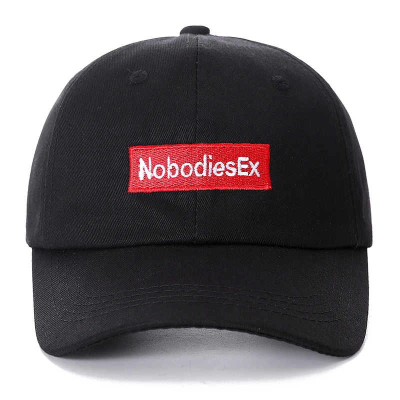 Высокое качество письмо NobodiesEx Snapback Кепки хлопок Бейсбол Кепки для Для мужчин Для женщин Регулируемая Хип-хоп папа шляпа Bone Гаррос Casquette