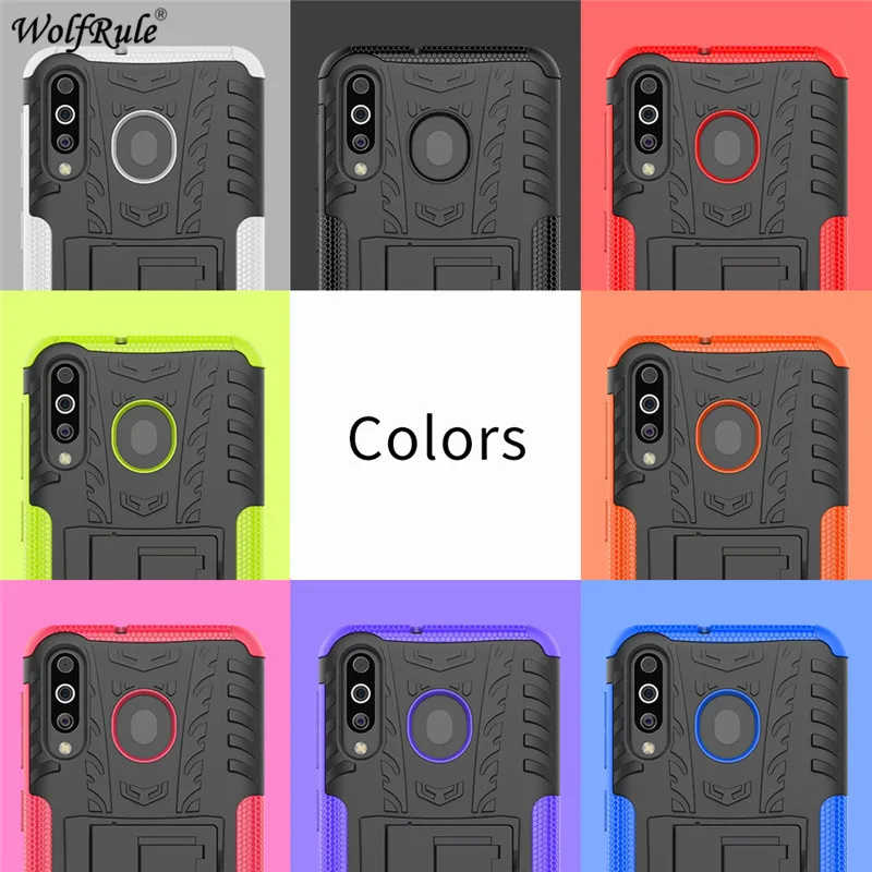 For Cover Samsung Galaxy M30 Case TPU &amp PC Holder Armor Bumper Phone 6.4'' | Мобильные телефоны и аксессуары