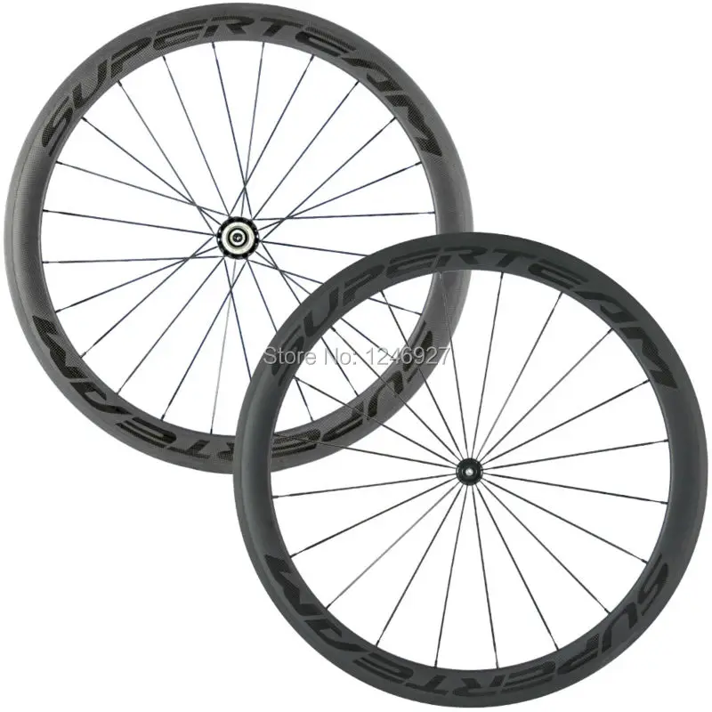 

700C Carbon Wheel 50mm Carbon Clincher Wheelset China High Quality Wheels Front&Rear