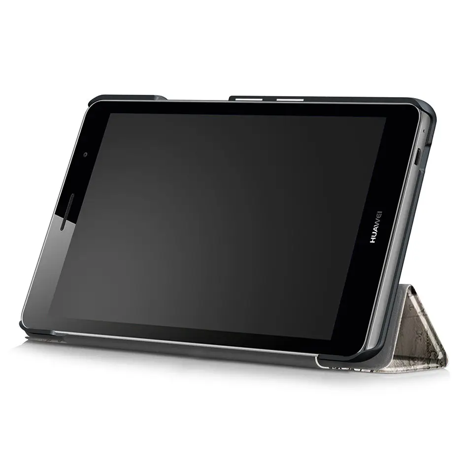 Чехол для huawei MediaPad T3 8," KOB-L09 KOB-W09 чехол Funda Tablet PU раскладной кожаный чехол для Honor Play Pad 2 8,0+ пленка+ ручка