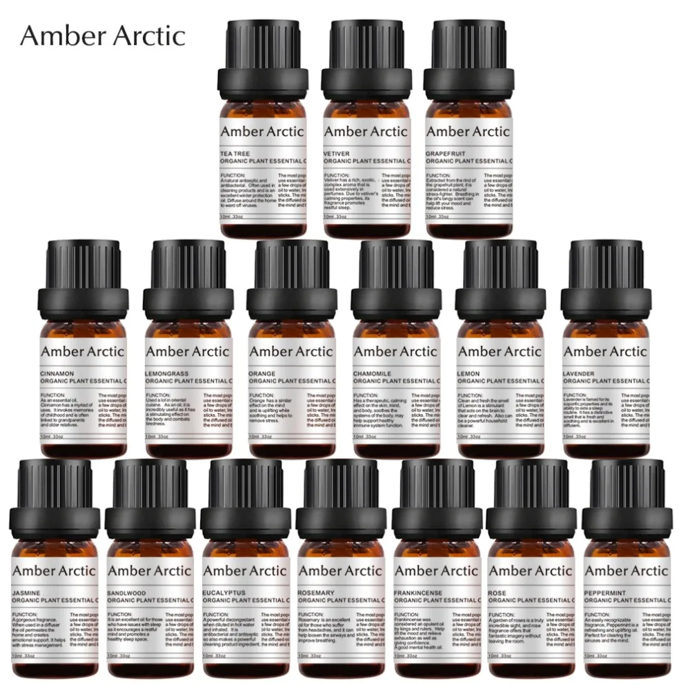 Rose10ml чистое растительное эфирное масло массажное для тела расслабляющее нервное