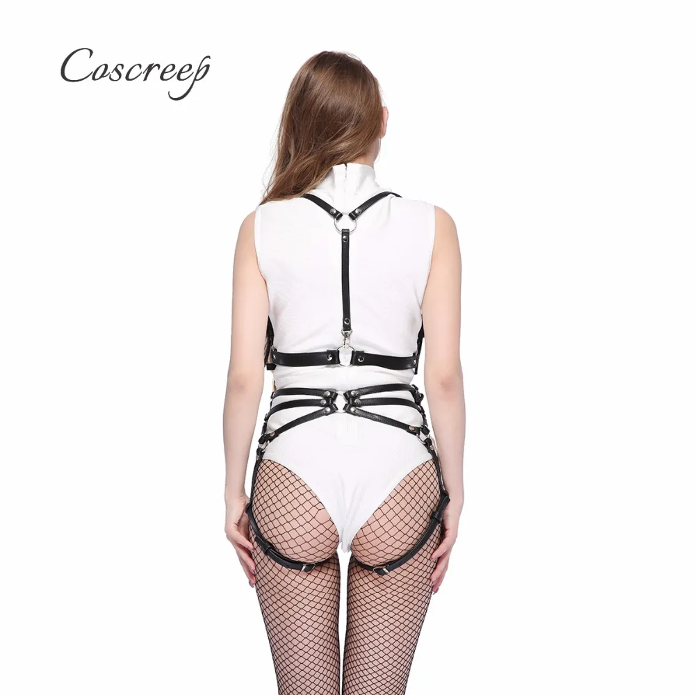 Coscreepy 2017 новая мода Сексуальная клетка бюстгальтер портупея бондаж пояс для тела