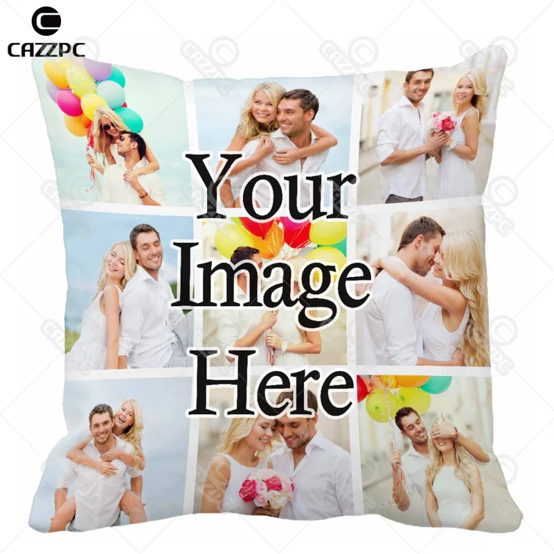 DIY изображения фото печать пользовательский Подушки белье хлопковый холст Высокое качество Главная Декоративные Пледы Подушки Детские украсить диван подарок