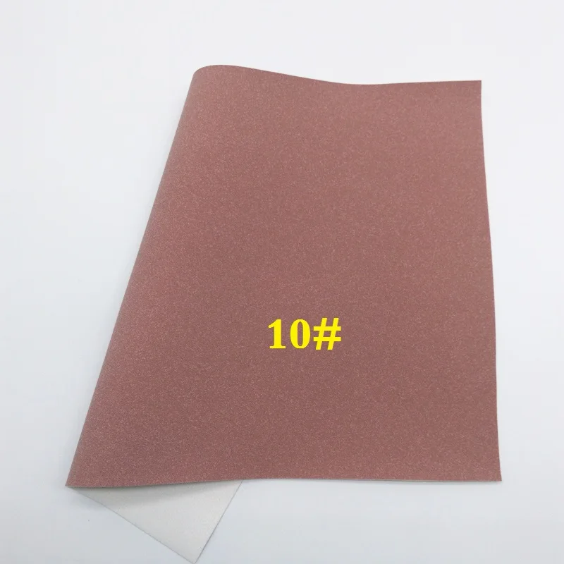 10 Glitterwishcome 21X29 см A4 размер винил для бантов замша кожа Fabirc искусственная кожа листы для бантов, GM382A - Цвет: 10