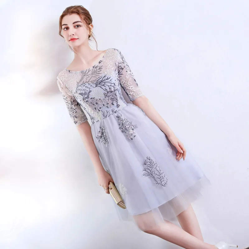 FADISTEE Новое поступление технические короткие платья элегантное вечернее платье с