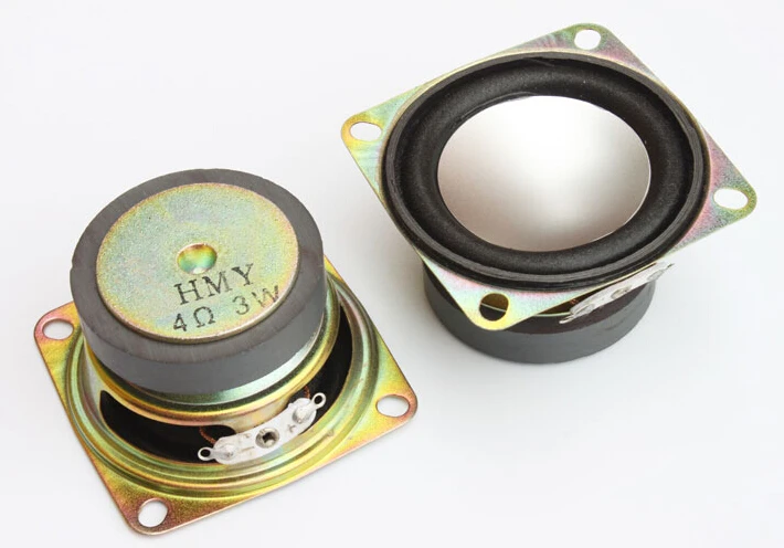 1 шт. 2 дюймовый динамик мини аудио diy 4Ohm 3W 53 мм|speaker 4ohm 3w|speaker 4ohm4ohm 3w |