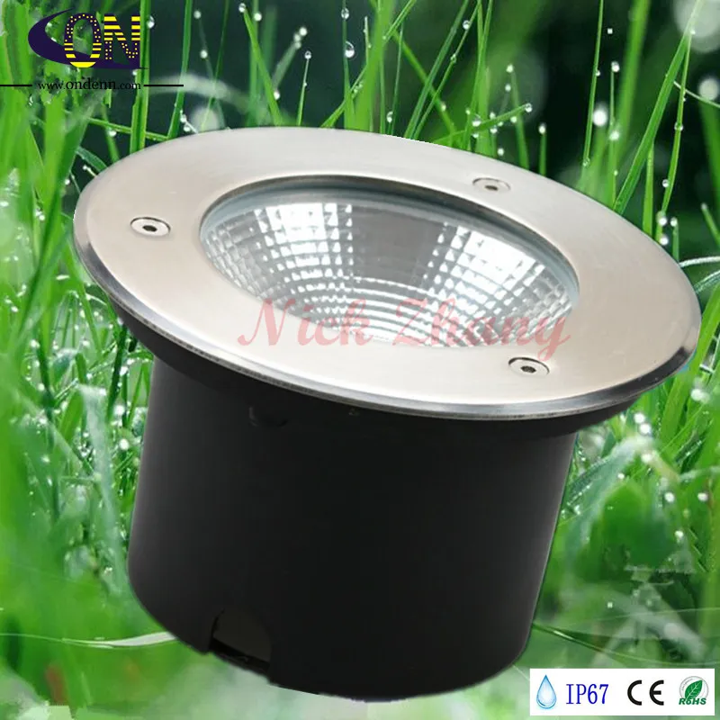 6 шт./лот IP67 20 Вт Супер УДАРА светодиодный подземный светильник Открытый Сад света