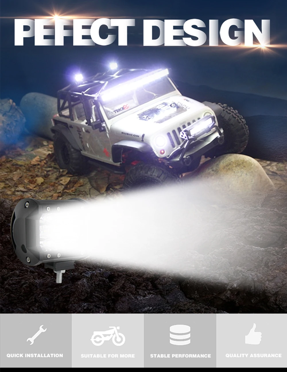 2 шт. авто освещение 60 Вт огни для авто 4X4 мотоцикл Лада 2114 трактор Jeep Wrangler Jk Toyota ATV Led 12 в 24 В точечный прожектор