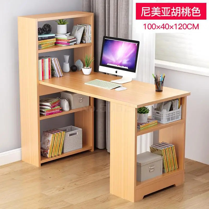 Same as picture 6 Computer Desk, Household Desktop, Bookcase, Desk Combination, Desk, Simple Bedroom, Modern Simple Desk For Students - Цвет: Same as picture 6