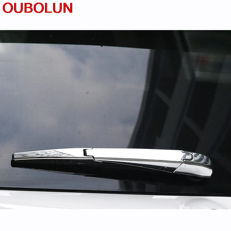 Крышка стеклоочистителя OUBOLUN для Toyota RAV4 2016 снаружи задний хвост дождевик молдинг